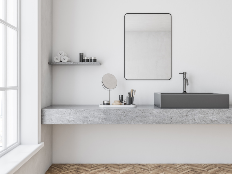 Cemented Almari design with shelf- Beautiful Homes