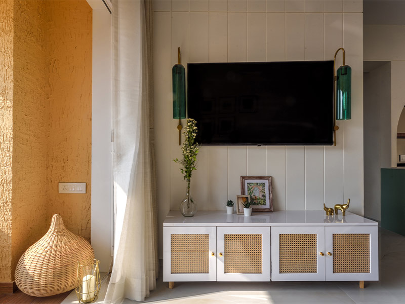 Classy tv console design for your home - Beautiful Homes