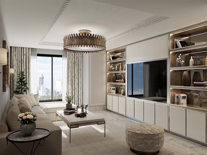 Elegant & modern tv unit design for your home - Beautiful Homes