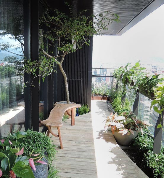 Big balcony design idea for your apartment – Beautiful Homes