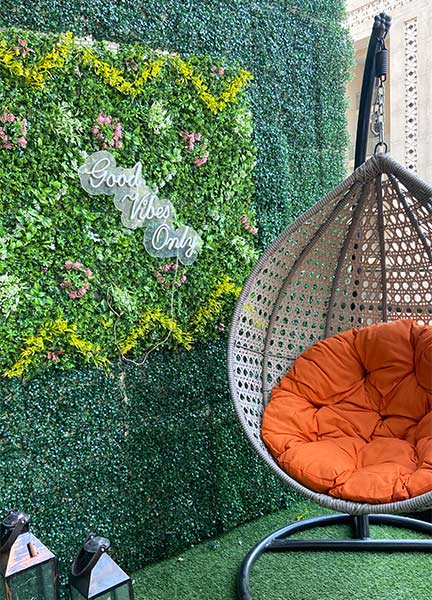 Green big balcony design ideas for your home - Beautiful Homes