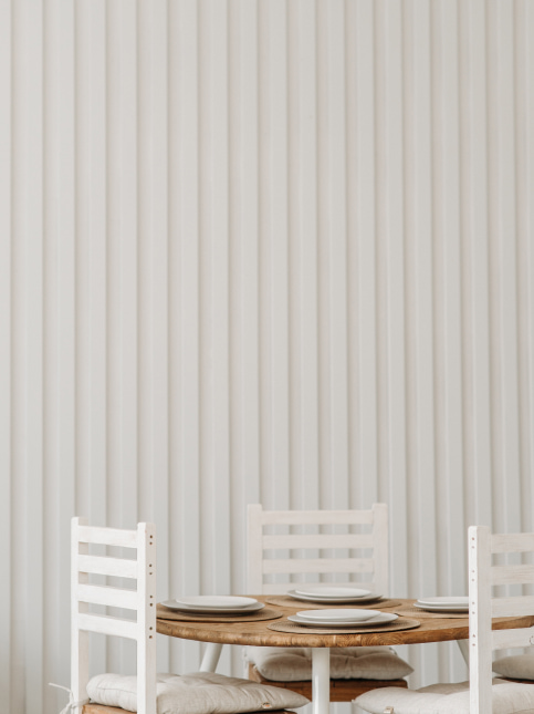 Masking tape wall design - Beautiful Homes