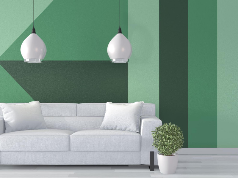 Multi colour room painting ideas - Beautiful Homes