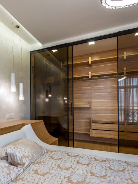 Brown & Beige Laminate Wardrobe Designs for your home - Beautiful Homes