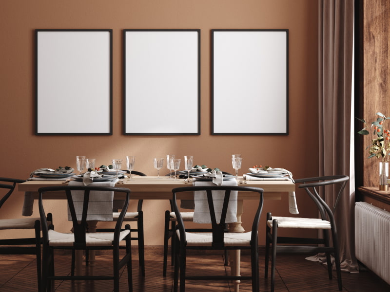 Chocolate brown wall colour combination for your home - Beautiful Homes Chocolate brown wall colour combination for your home - Beautiful Homes