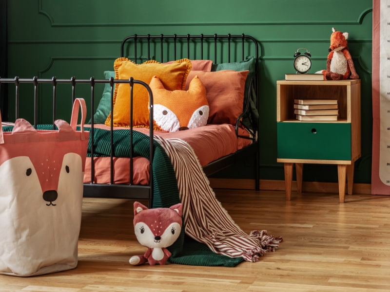 Green Forest Themed Room Ideas - Beautiful Homes