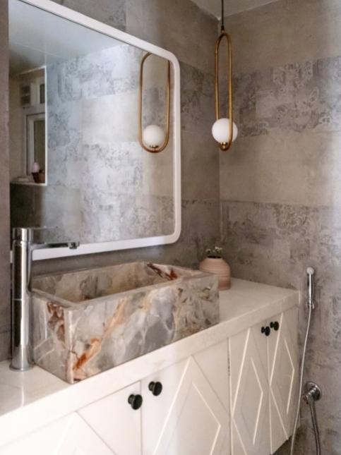 Self rimming wash basin sink design for a luxurious bathroom design - Beautiful Homes