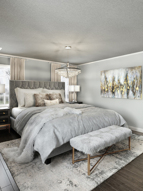 Monochromatic colour combinations for your small bedroom - Beautiful Homes