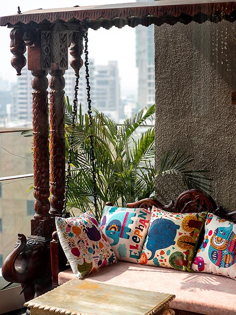 Balcony swing ideas - Beautiful Homes