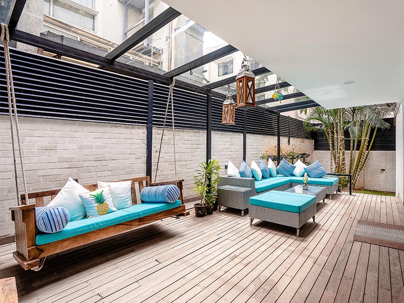 Swing design for balcony - Beautiful Homes