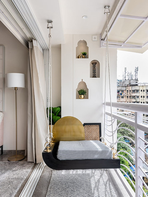 Swing for balcony - Beautiful Homes