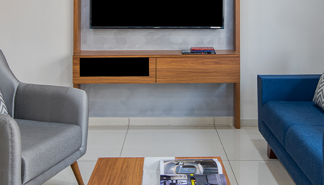 Sleek wooden tv cabinet designs for living room design - Beautiful Homes