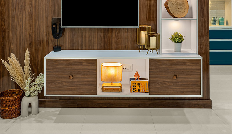 Best wooden tv unit design for your living room - Beautiful Homes