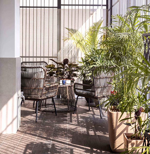 Breezy & refreshing balcony design – Beautiful Homes