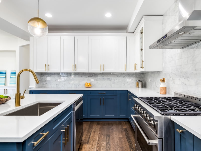 Farmhouse Style Modular Kitchen - Beautiful Homes