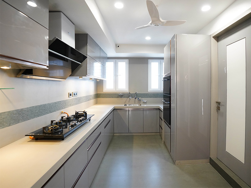 Durable cream kitchen cabinet design - Beautiful Homes