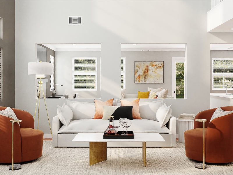 White interior design for your mansion - Beautiful Homes