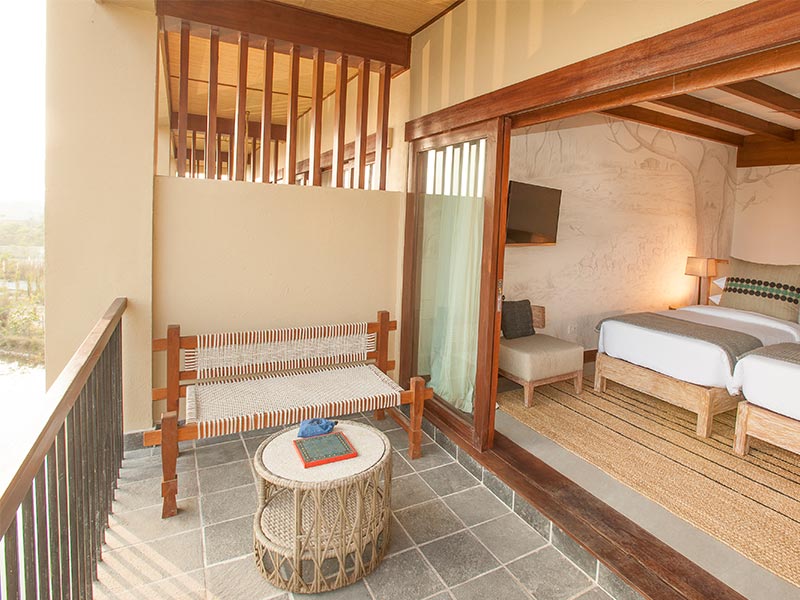 Wooden balcony window design for your home - Beautiful Homes