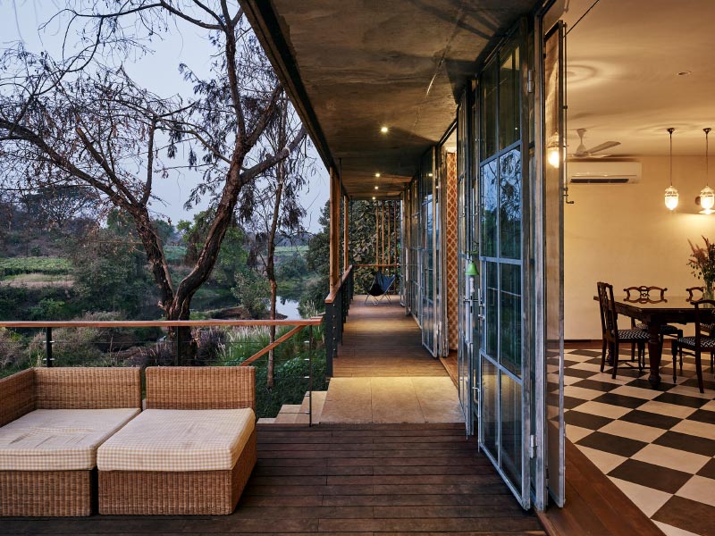 Luxury Veranda Design with Seating Arrangement - Beautiful Homes