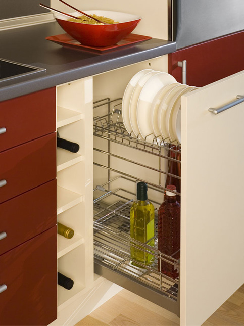 Kitchen sink under sink storage ideas - Beautiful Homes