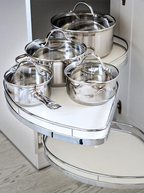 Under kitchen sink cabinet storage ideas - Beautiful Homes