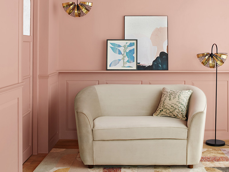 Beige Sofa Chair - Beautiful Homes