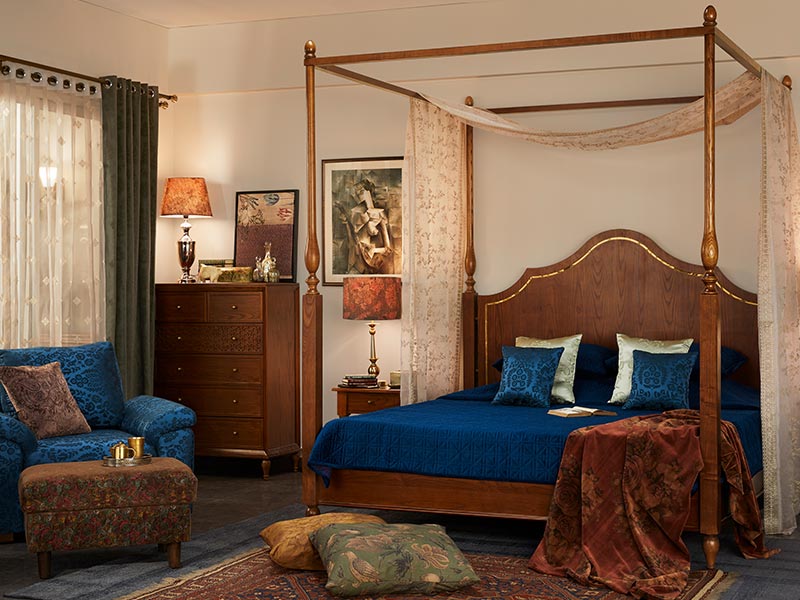 Royal Blue Bedroom Set – Beautiful Homes