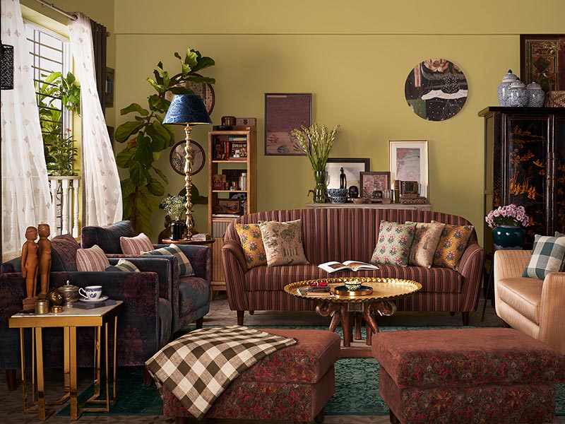 Living Room Makeover - Beautiful Homes