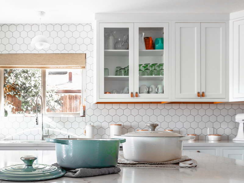 Geometric sunmica kitchen design to enhance your kitchen interiors – Beautiful Homes