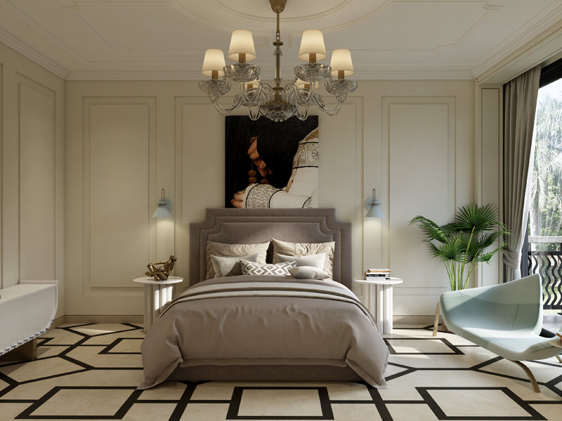 Minimalistic bedroom design idea - Beautiful Homes