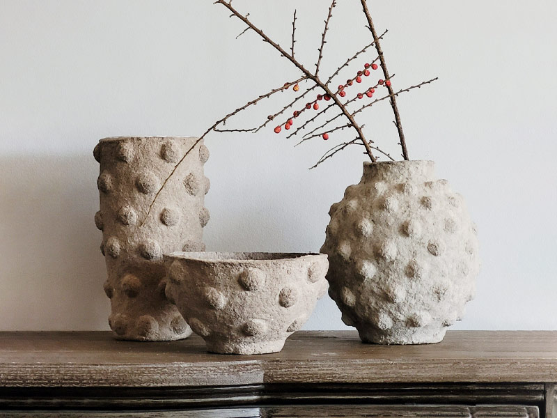 Nodara collection with recycled paper – Beautiful Homes