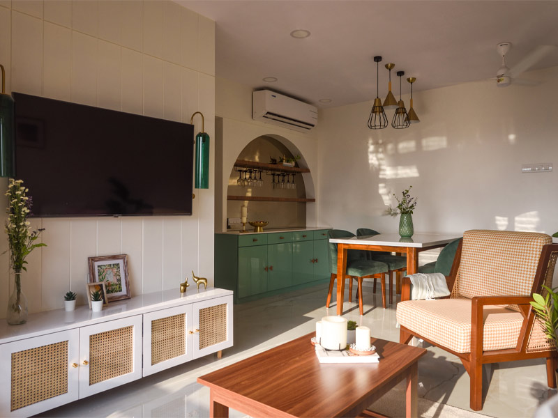 3 BHK interior design cost in Mumbai - Beautiful Homes