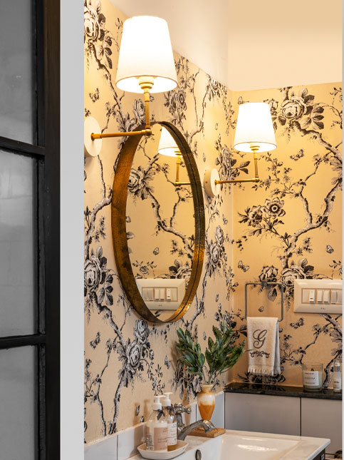 Modern Round Bathroom Mirror – Beautiful Homes