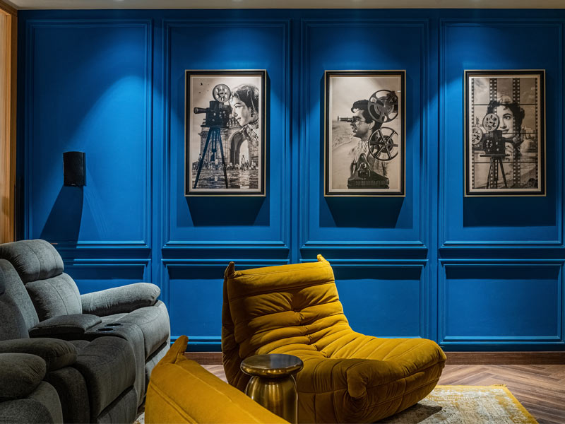 Photo Frame Ideas for Entertainment Room – Beautiful Homes