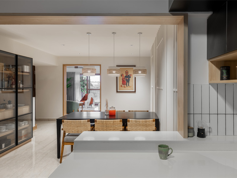 Dining room design with attached kitchen – Beautiful Homes