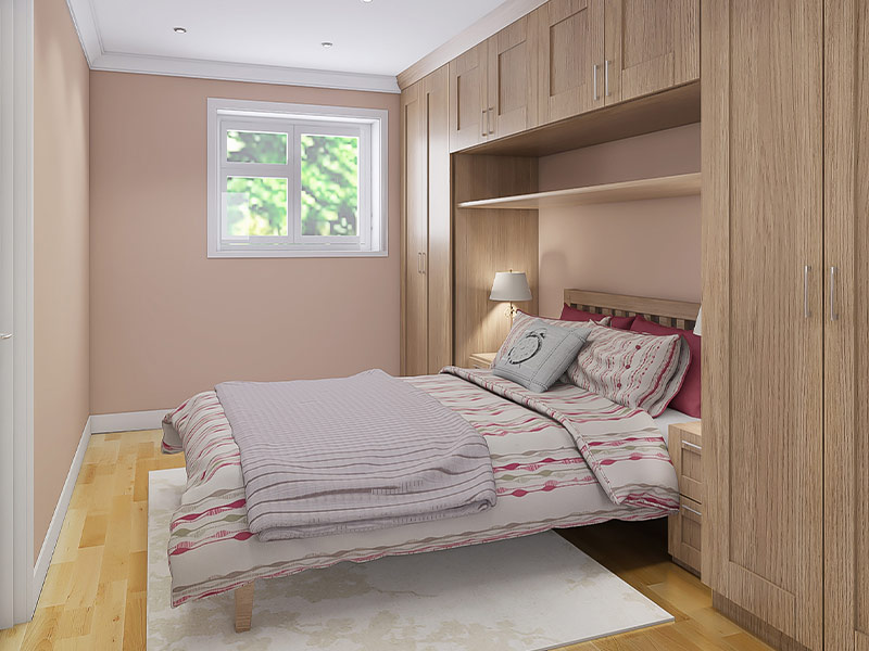 Personalized personal library with foldable beds - Beautiful Homes