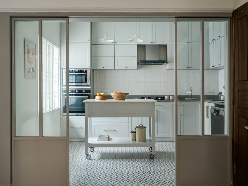 Modest kitchen entrance design to enhance kitchen interiors - Beautiful Homes