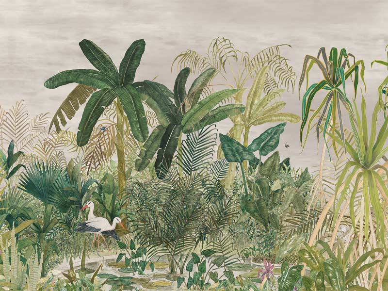 Wild Garden wallpaper from Nilaya by Asian Paints - Beautiful Homes