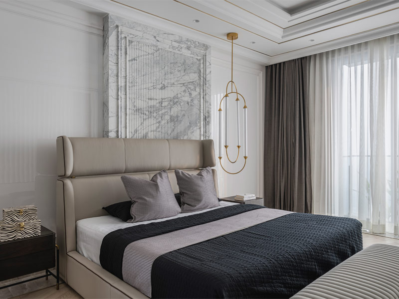 Chic upholstered headboard design for your bedroom design - Beautiful Homes