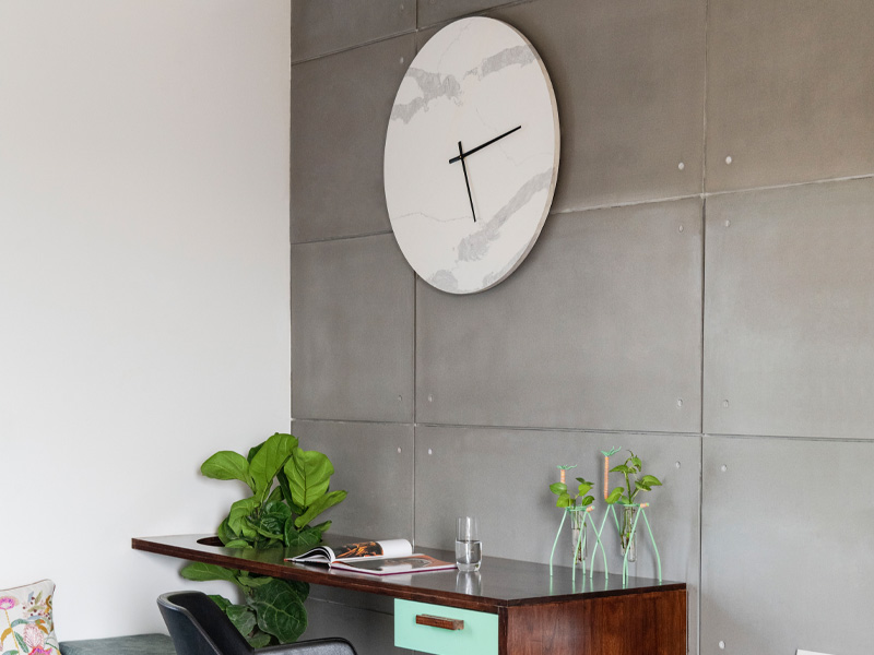 White wall clock for your home - Beautiful Homes