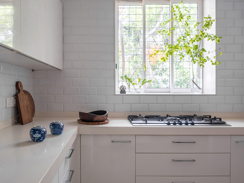 White Kalinga stone design for your interiors - Beautiful Homes