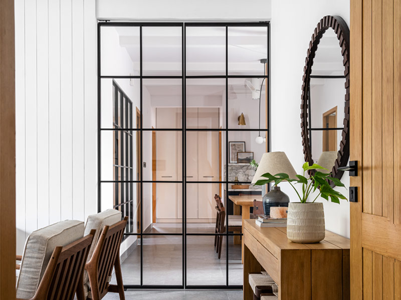 Partition Glass wall design for your living room – Beautiful Homes