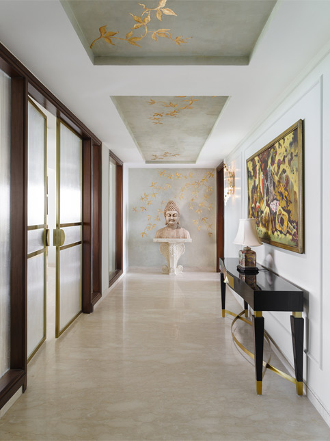 Artistic calcium silicate false ceilings - Beautiful Homes