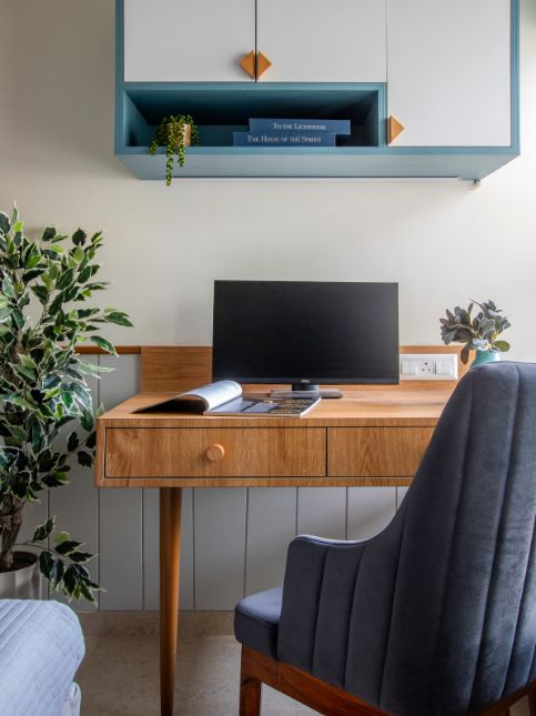 Wooden desk study room – Beautiful Homes