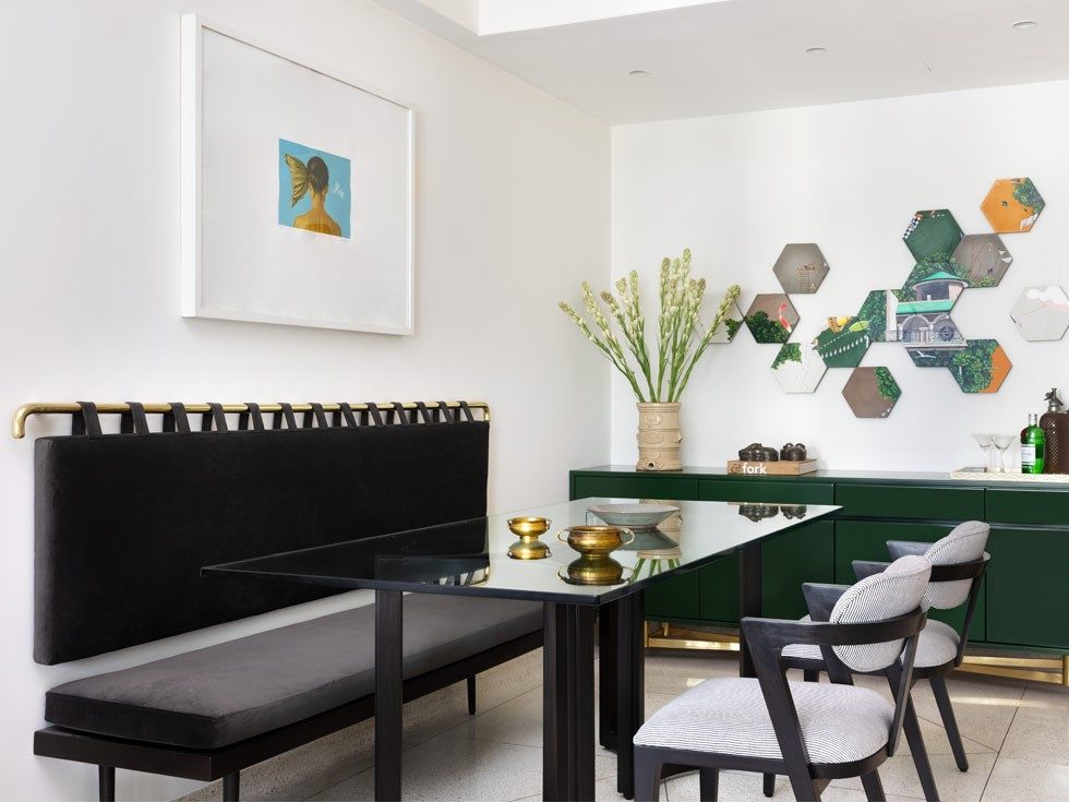 Dining bench with backrest – Beautiful Homes