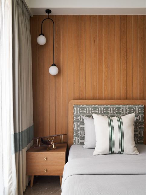 Beautifully Furnished Bedroom in Neutral Theme - Beautiful Homes
