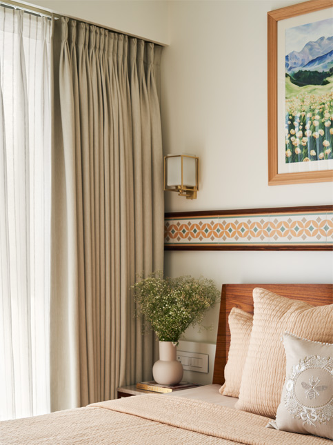 Indian Themed Guest Bedroom - Beautiful Homes