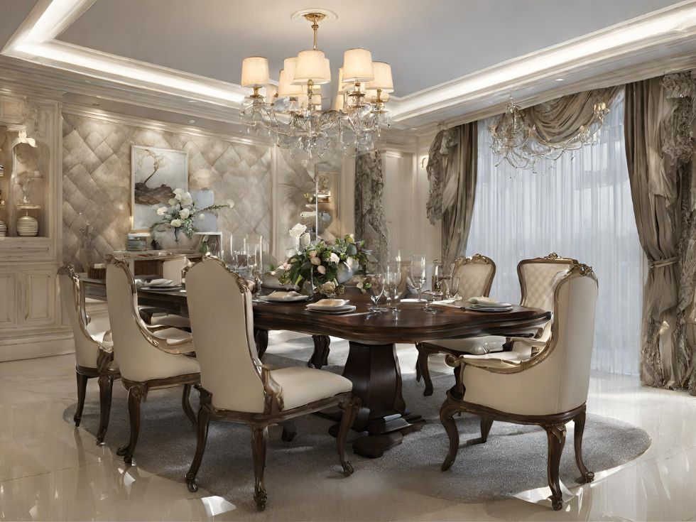 Grand 8-Seater Dining Table - Beautiful Homes