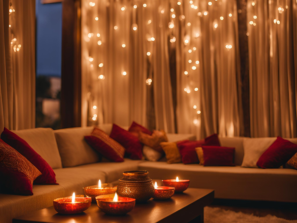 Traditional Diwali Diya Home Décor - Beautiful Homes