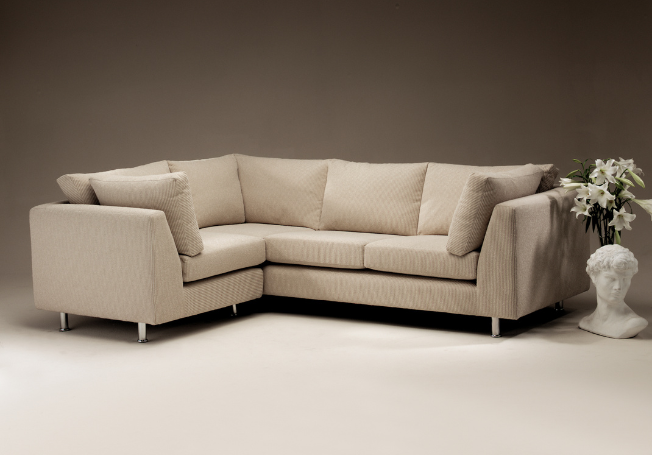 Off-white Corner Sofa - Beautiful Homes